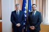 Predsjedavajući Predstavničkog doma PSBiH dr. Denis Zvizdić primio u nastupnu posjetu novoimenovanog ambasadora Republike Turske u BiH